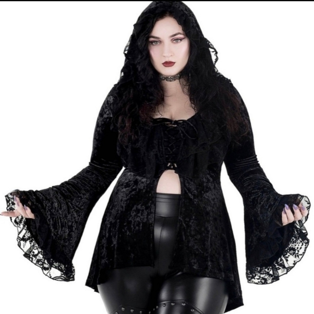 Killstar Cosmia' hooded duster